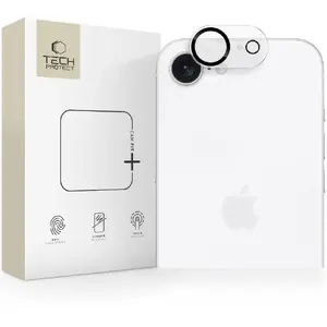 Чехол Tech-Protect Cam Fit+ для iPhone 16e, прозрачный