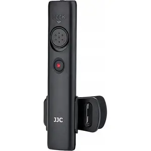 Remote video shutter cable JJC for Panasonic Leica — wired release with clip (model SB5492)