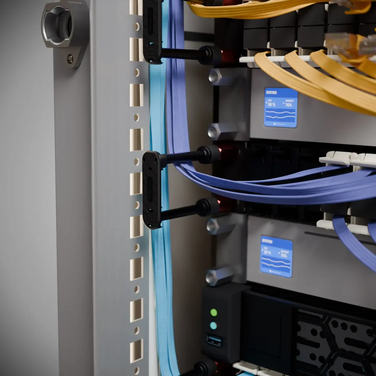 Cable management panel PATCHBOX Patchcatch Solo Photo 2
