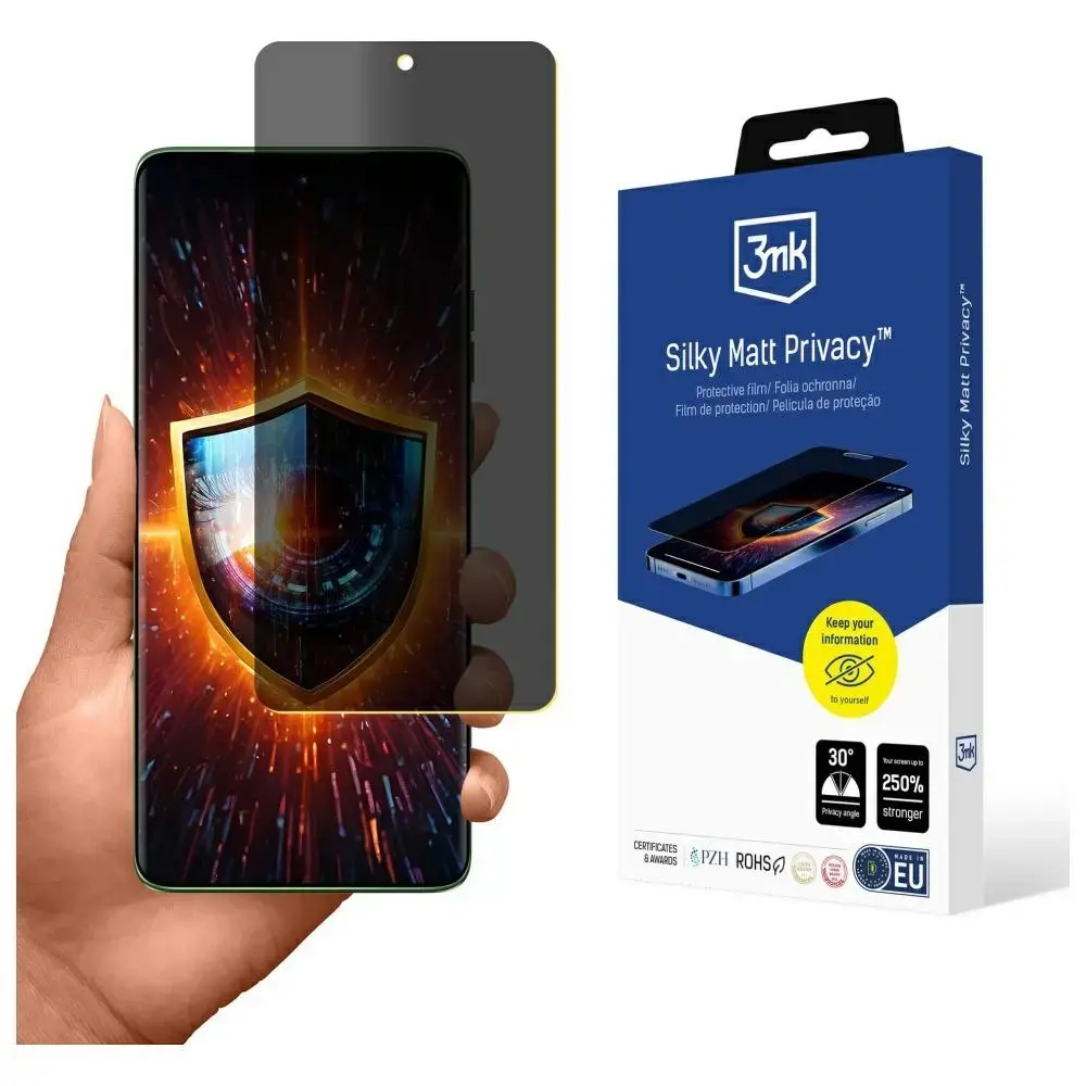 3MK Silky Matt Privacy ekrāna aizsargplēve Motorola Edge 60 Photo 2