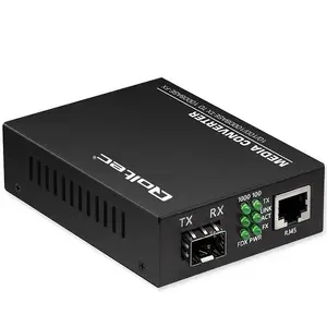 Медиаконвертер QOLTEC 52295 — 1x RJ45 в 1x SFP
