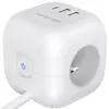 Power Cube QOLTEC 52547 — 3×AC, USB-C PD 20W Photo 5