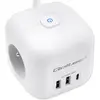 Power Cube QOLTEC 52547 — 3×AC, USB-C PD 20W Photo 7