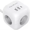 Power Cube QOLTEC 52547 — 3×AC, USB-C PD 20W Photo 10