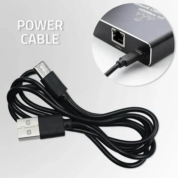 Ethernet splitter QOLTEC 52294 1x3 RJ45 Photo 5