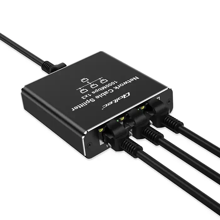 Ethernet splitter QOLTEC 52294 1x3 RJ45 Photo 12