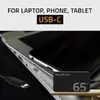 QOLTEC 65W GaN Super Fast SLIM USB-C lādētājs Photo 7