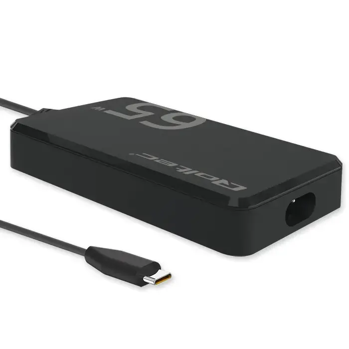 QOLTEC 65W GaN Super Fast SLIM USB-C lādētājs Photo 9