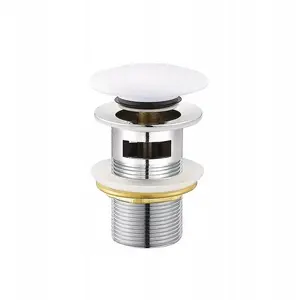 Ceramic click-clack waste CERSANIT K11-2377 eurowhite for washbasins