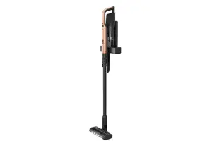 BEKO VRT 65421 VC 2-in-1 bezvadu vertikālais putekļu sūcējs, sausajai tīrīšanai, 250 W, bezmaisa tvertne 0.7 L, litija jonu akumulators 21.6 V, balts un sarkans