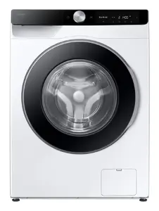 Samsung WW90DG6G94LKU4 veļas mašīna ar frontālo ielādi, 9 kg ietilpību, 1400 apgr./min ģeneratoru, A enerģijas klasi un iebūvētu displeju, baltā krāsā