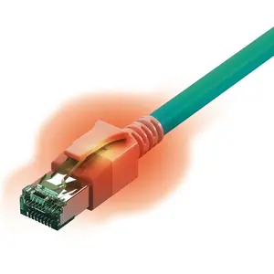 Tīkla kabelis Sacon 442626,050 RJ-45 Cat6a 0.5 m Tirkīza