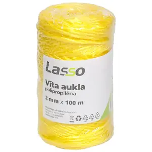 Верёвка Lasso 2 мм x 100 м полиэфирная (полипропилен) — универсальный шнур для общего применения