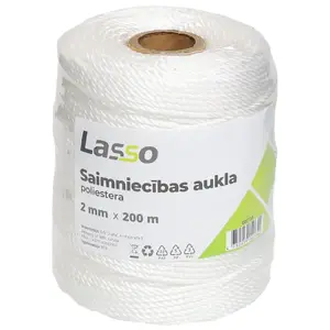 Rope Lasso 2 mm x 100 m Polyester cord, model 9140659