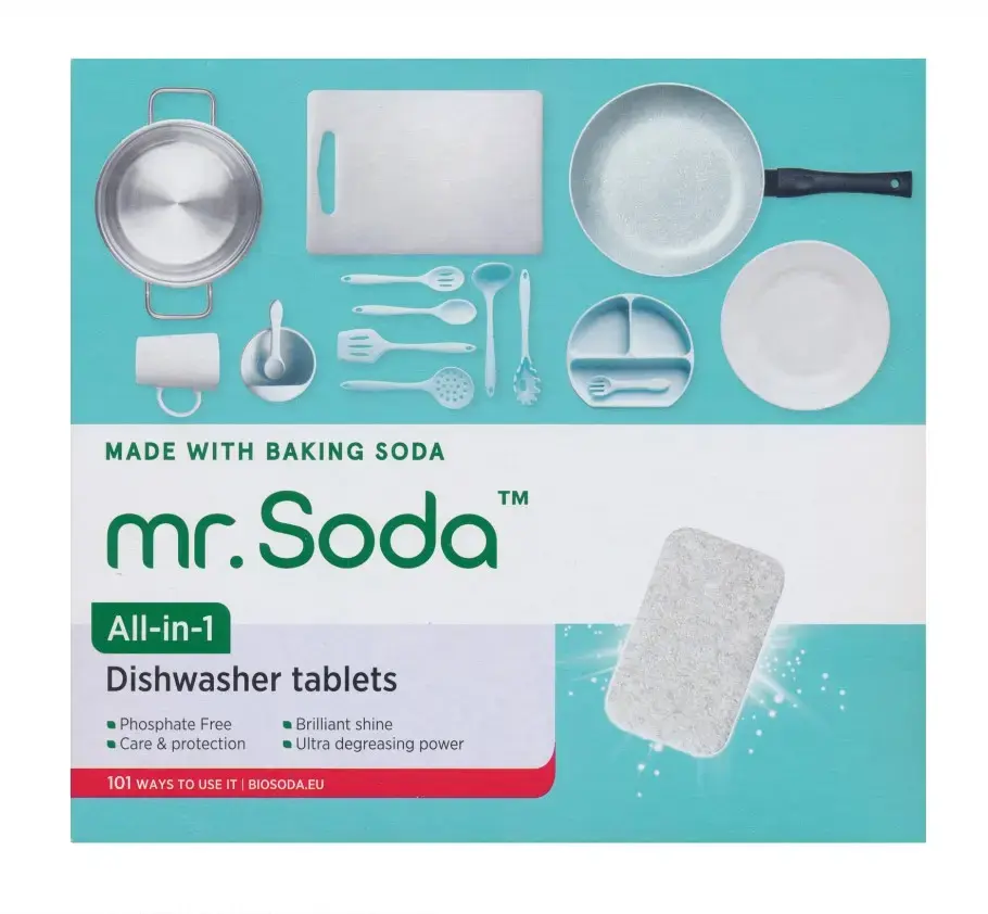 Trauku mazgājamās mašīnas tabletes mr. Soda H08 Photo 2