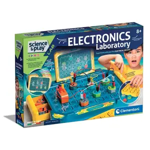 Experiment kit Clementoni Science & Play Electronics Laboratory Electricity 8+
