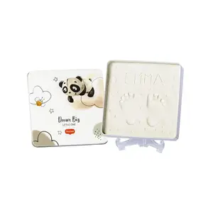 Tiny Love Magic Box Square набор для отпечатков ручки и ножки ребёнка 3333166091 – комплект для памятного отпечатка