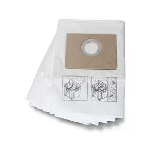 Dust bag FEIN 31345062010 for Drum vacuum Beige White