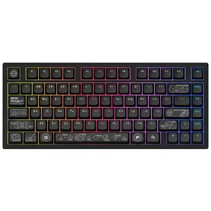 Mechanical keyboard Dark Project ALU81A G3MS Moonstone Switch — 81% layout, aluminum case