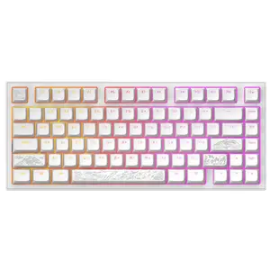 Mechanical keyboard Dark Project ALU81A G3MS Moonstone Switch RU layout 81-key aluminum case