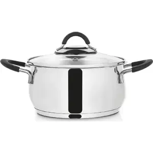 Stainless steel pot ORION Dalie with lid 16 cm 1.8 L