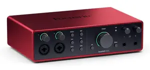 Audio Interface Focusrite Scarlett 16i16 4th Gen USB-C, 24-bit/192kHz, 16 mic preamps