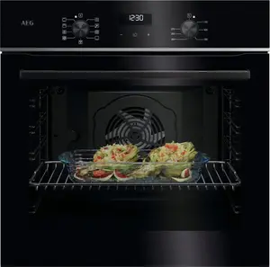 AEG Series 5000 TU5AB21FSB Electric Oven Built-in 72 L Black Rotary Touch Control Class A+