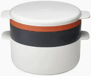 Microwave Cooking Set joseph joseph M-Cuisine 4-piece Orange – microwave-safe mixing, measuring and steaming kit