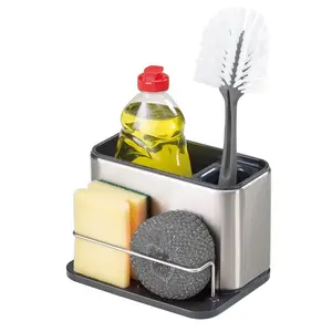Sink basket Joseph Joseph Surface Stainless steel Grey 180x125x128mm