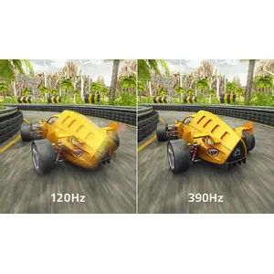390 Hz refresh rates for silky-smooth and vivid imagery