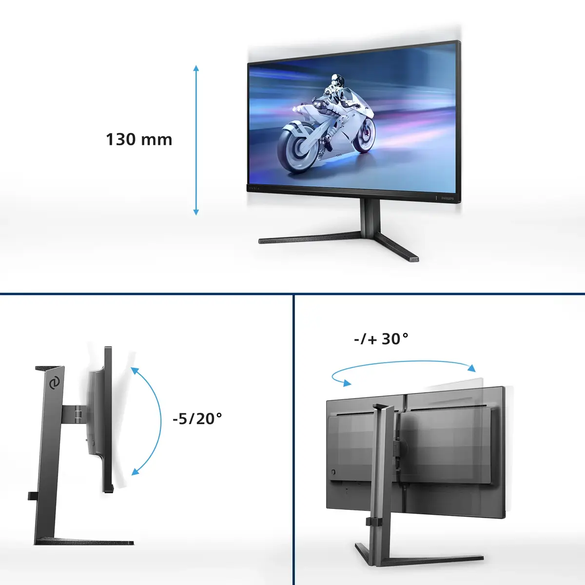 Monitors Philips Evnia 5000 25M2N5200U Photo 9