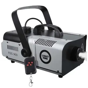 Dūmu ģenerators Light4Me FOG 900 ar tālvadību, 900W dūmu mašīna