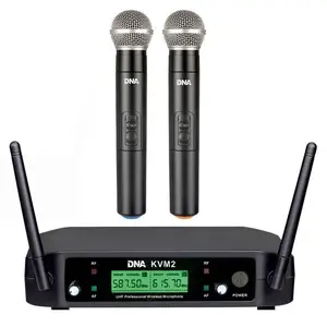 Mikrofons DINGO DNA KVM 2 Wireless Microphones Sound System
