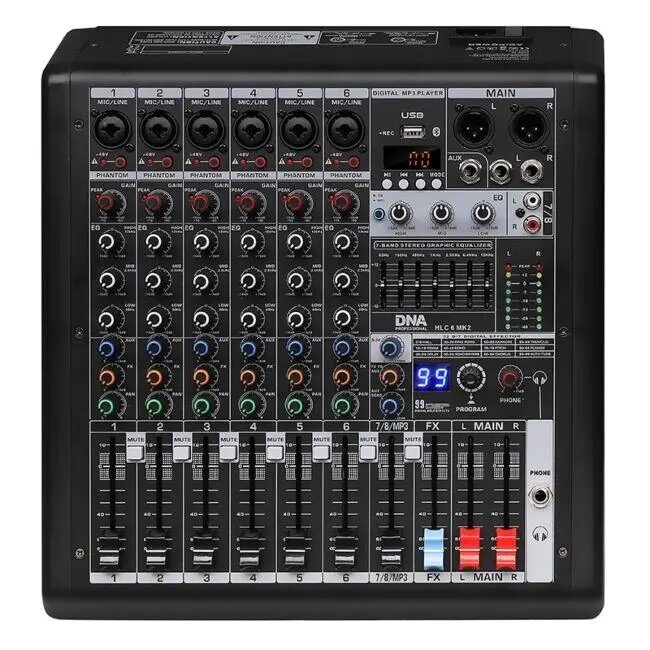 Analogs skaņas miksers DNA Professional HLC