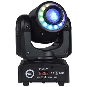 Портативная движущаяся головка spot Light4Me 30 SPOT RING, светодиод 30 Вт, компактная кольцевая прожекторная