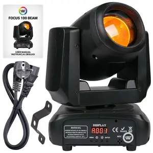 Kustīgā galva Light4Me FOCUS 100 BEAM LED 100W