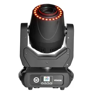 Moving head light Light4Me VENOM SPOT RING 200W LED