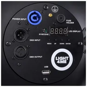 Skatuves prožektors Light4Me RETRO 500 RGBA 500W RGB LED