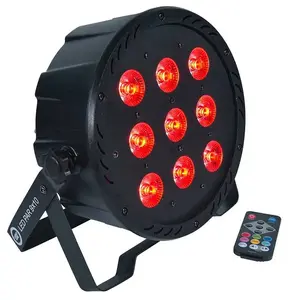 LED PAR Light Light4Me 9x10W MKII RGBW with IR Remote Control