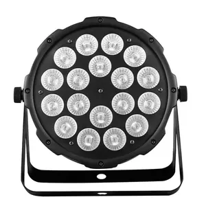 Прожектор Light4Me HEXO PAR 18x12W RGBWA-UV — LED PAR‑светильник, 18×12W, RGBWA‑UV микс цветов