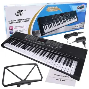 Maisto MK 2102 Children's Electronic Keyboard - Teaching Organ Keys, Basic Learning Instrument