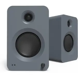 Kanto REN 200W skaļruņu sistēma ar HDMI ARC ieeju televizoriem un mājas kinozālēm | USB-C un Bluetooth 5.3 | Augstas/zemas caurlaidības filtrs | Pāris | Matēti pelēka