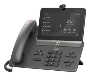 Cisco 8875 IP Conference Phone in Black with LCD Display and USB Type-A and USB Type-C Connectivity
