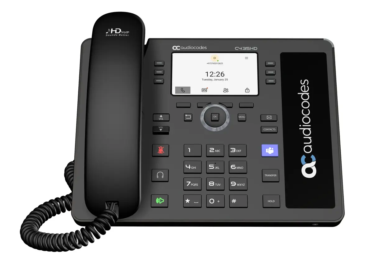 IP-телефон AudioCodes Teams C435HD-R Photo 2