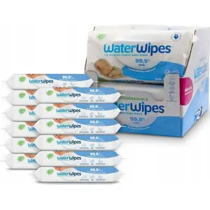WaterWipes Chusteczki nawilżane dla dzieci WaterWipes BIO 12 x 60 sztuk