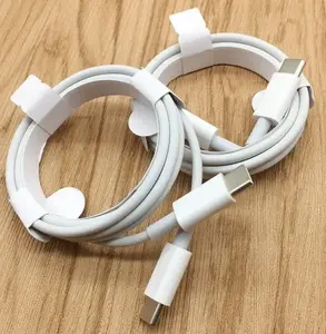 Economy USB-C to USB-C Cable, 5A, 100W, USB 3.0, 1m, White