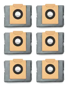 Eufy T29F70A2 Anti-Bacterial and Deodorizing Dust Bag for X8 Pro and X10 Pro Omni Robot Vacuum 6-Pack