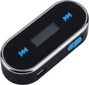 Vega 74-131 FM Transmitter with 3.5mm Jack Connector Black