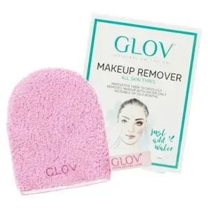Makeup Remover Glove GLOV On-The-Go Cozy Rose — reusable cleansing glove for face makeup removal