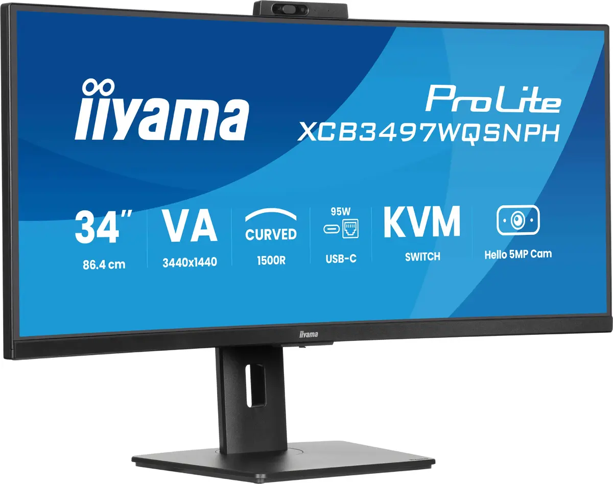 Монитор iiyama ProLite XCB3497WQSNPH-B1 Photo 2